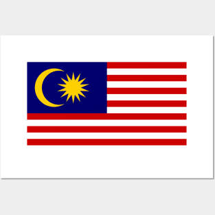 Flag of Malaysia Posters and Art